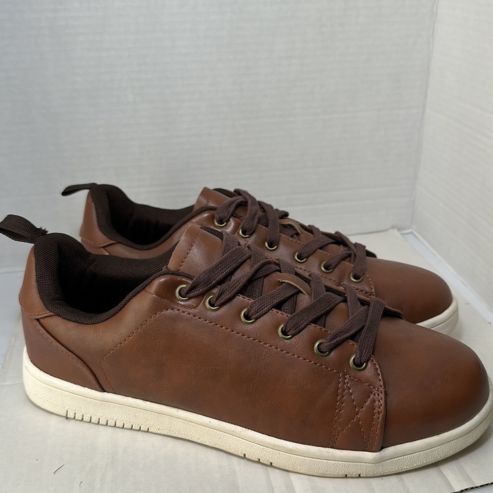 City Streets Men’s Harrison Casual Sneakers Brown Size 11